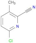 2-Pyridinecarbonitrile, 6-chloro-3-methyl-