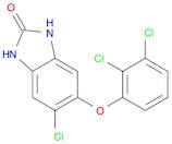 2H-Benzimidazol-2-one, 5-chloro-6-(2,3-dichlorophenoxy)-1,3-dihydro-