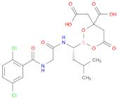 1,3,2-Dioxaborinane-4-acetic acid, 4-carboxy-2-[(1R)-1-[[2-[(2,5-dichlorobenzoyl)amino]acetyl]amin…