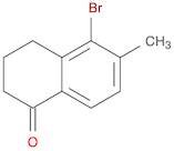 1(2H)-Naphthalenone, 5-bromo-3,4-dihydro-6-methyl-