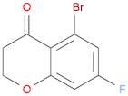 4H-1-Benzopyran-4-one, 5-bromo-7-fluoro-2,3-dihydro-