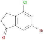 1H-Inden-1-one, 6-bromo-4-chloro-2,3-dihydro-