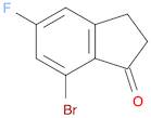 1H-Inden-1-one, 7-bromo-5-fluoro-2,3-dihydro-