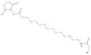 4,7,10,13-Tetraoxa-16-azaoctadecanoic acid, 18-bromo-17-oxo-, 2,5-dioxo-1-pyrrolidinyl ester