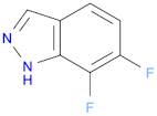 1H-Indazole, 6,7-difluoro-