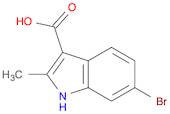 1H-Indole-3-carboxylic acid, 6-bromo-2-methyl-