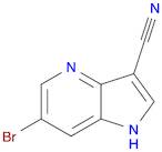 1H-Pyrrolo[3,2-b]pyridine-3-carbonitrile, 6-bromo-