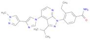 Benzamide, 3-ethyl-4-[3-(1-methylethyl)-4-[4-(1-methyl-1H-pyrazol-4-yl)-1H-imidazol-1-yl]-1H-pyrazolo[3,4-b]pyridin-1-yl]-