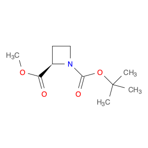 1,2-Azetidinedicarboxylic acid, 1-(1,1-dimethylethyl) 2-methyl ester, (2R)-