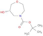 1,4-Oxazepine-4(5H)-carboxylic acid, tetrahydro-6-hydroxy-, 1,1-dimethylethyl ester, (6S)-