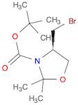 3-Oxazolidinecarboxylic acid, 4-(bromomethyl)-2,2-dimethyl-, 1,1-dimethylethyl ester, (4R)-