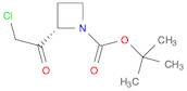 1-Azetidinecarboxylic acid, 2-(2-chloroacetyl)-, 1,1-dimethylethyl ester, (2S)-