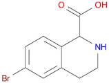 1-Isoquinolinecarboxylic acid, 6-bromo-1,2,3,4-tetrahydro-