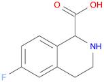 1-Isoquinolinecarboxylic acid, 6-fluoro-1,2,3,4-tetrahydro-