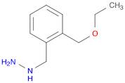 Hydrazine, [[2-(ethoxymethyl)phenyl]methyl]-