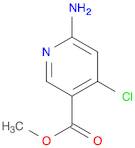 3-Pyridinecarboxylic acid, 6-amino-4-chloro-, methyl ester