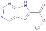 7H-Pyrrolo[2,3-d]pyrimidine-6-carboxylic acid, methyl ester