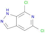 1H-Pyrazolo[3,4-c]pyridine, 5,7-dichloro-