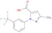 1H-Pyrazole-5-carboxylic acid, 3-methyl-1-[3-(trifluoromethyl)phenyl]-