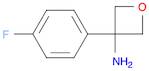3-Oxetanamine, 3-(4-fluorophenyl)-