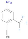 Benzenamine, 4-ethynyl-3-(trifluoromethyl)-