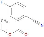 Benzoic acid, 2-cyano-5-fluoro-, ethyl ester