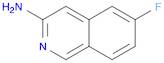 3-Isoquinolinamine, 6-fluoro-