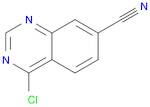 7-Quinazolinecarbonitrile, 4-chloro-