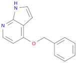 1H-Pyrrolo[2,3-b]pyridine, 4-(phenylmethoxy)-