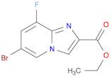 Imidazo[1,2-a]pyridine-2-carboxylic acid, 6-bromo-8-fluoro-, ethyl ester