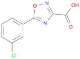 1,2,4-Oxadiazole-3-carboxylic acid, 5-(3-chlorophenyl)-
