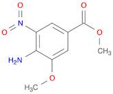 Benzoic acid, 4-amino-3-methoxy-5-nitro-, methyl ester
