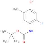 Carbamic acid, N-(4-bromo-2-fluoro-5-methylphenyl)-, 1,1-dimethylethyl ester