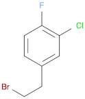Benzene, 4-(2-bromoethyl)-2-chloro-1-fluoro-