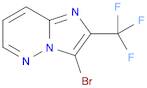Imidazo[1,2-b]pyridazine, 3-bromo-2-(trifluoromethyl)-