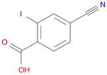 Benzoic acid, 4-cyano-2-iodo-