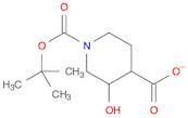 1,4-Piperidinedicarboxylic acid, 3-hydroxy-, 1-(1,1-dimethylethyl) ester