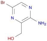 2-Pyrazinemethanol, 3-amino-6-bromo-