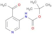 Carbamic acid, N-(4-acetyl-3-pyridinyl)-, 1,1-dimethylethyl ester