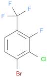 Benzene, 1-bromo-2-chloro-3-fluoro-4-(trifluoromethyl)-