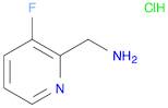 2-Pyridinemethanamine, 3-fluoro-, hydrochloride (1:1)