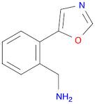 Benzenemethanamine, 2-(5-oxazolyl)-