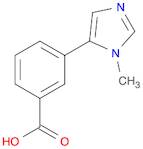 Benzoic acid, 3-(1-methyl-1H-imidazol-5-yl)-