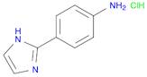 Benzenamine, 4-(1H-imidazol-2-yl)-, hydrochloride (1:1)