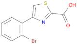 2-Thiazolecarboxylic acid, 4-(2-bromophenyl)-