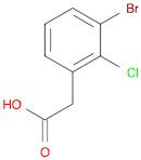 Benzeneacetic acid, 3-bromo-2-chloro-
