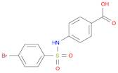 Benzoic acid, 4-[[(4-bromophenyl)sulfonyl]amino]-