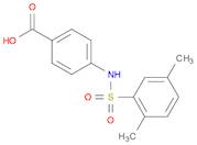 Benzoic acid, 4-[[(2,5-dimethylphenyl)sulfonyl]amino]-