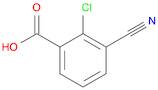 Benzoic acid, 2-chloro-3-cyano-