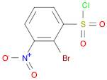 Benzenesulfonyl chloride, 2-bromo-3-nitro-